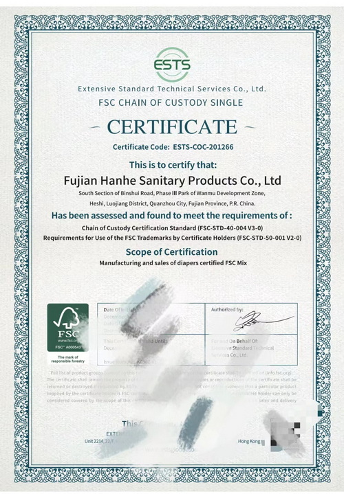 Nous avons obtenu les certifications FSC, BRC et BSCI.